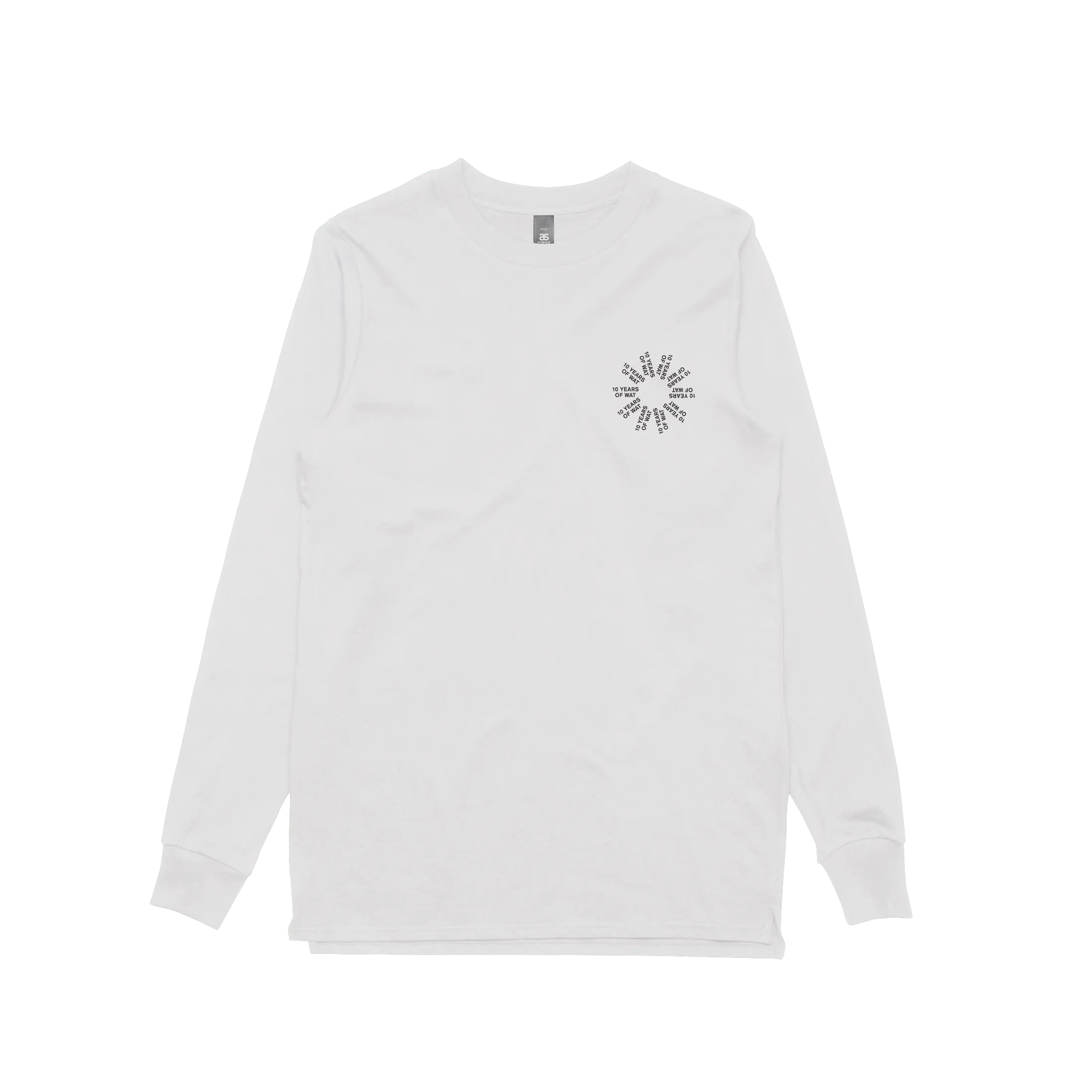 10 Years / White Longsleeve