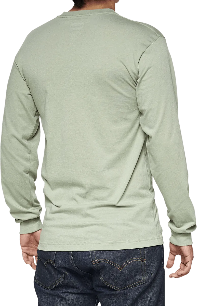 100% Bilto Long-Sleeve T-Shirt - Slate Green - Medium 33009-486-11
