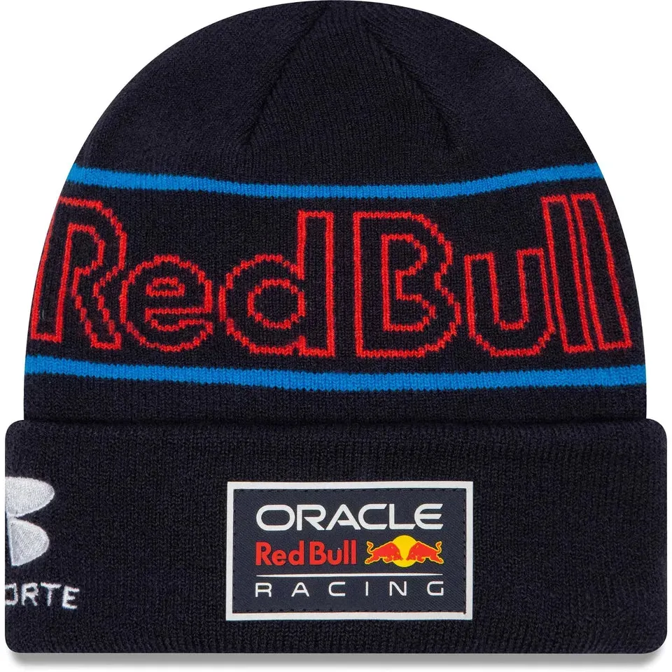 2024 Red Bull Racing F1™ Sergio Perez #11 Unisex Cuffed Beanie - Navy