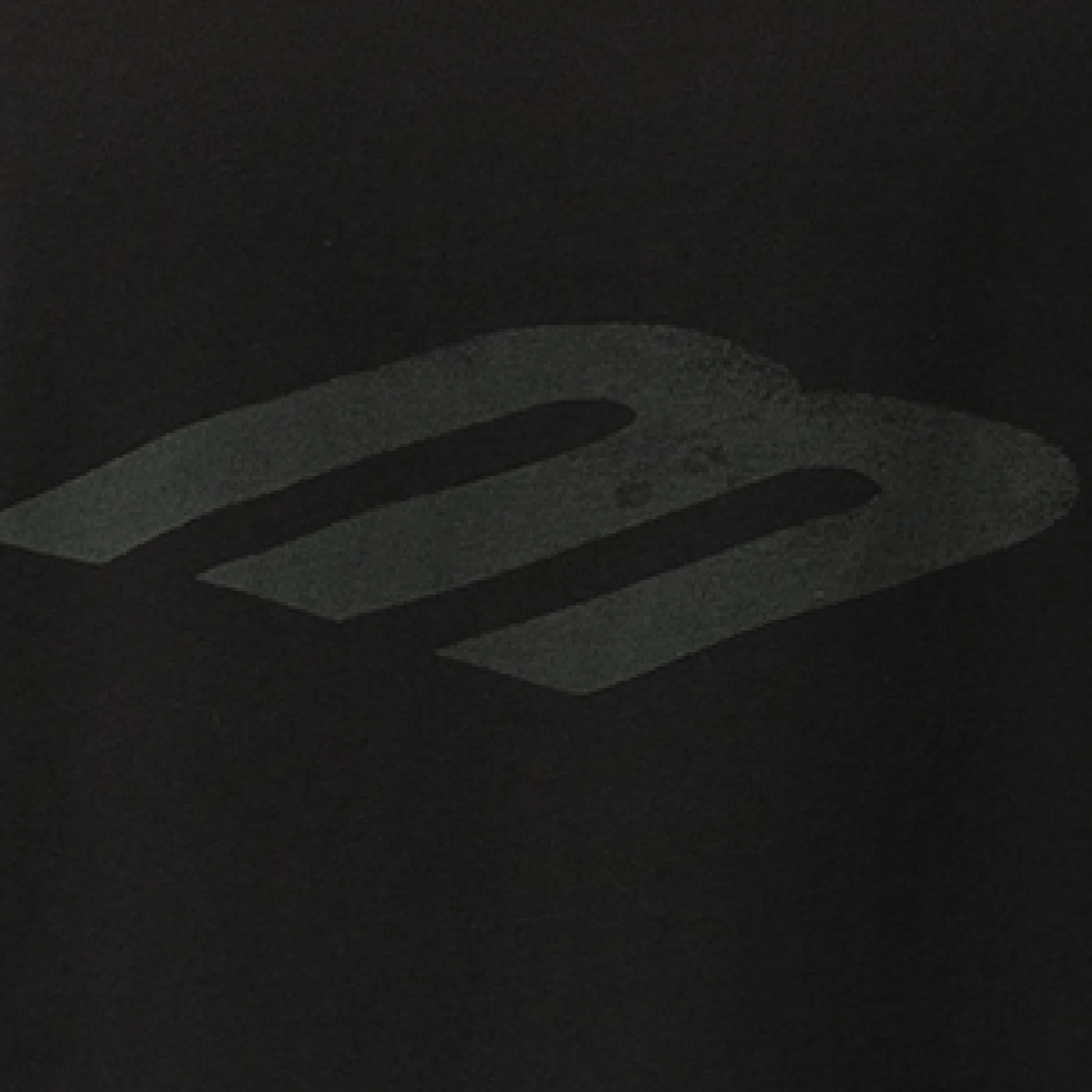 3B Stencil Oversized Long Sleeve T-Shirt in Black