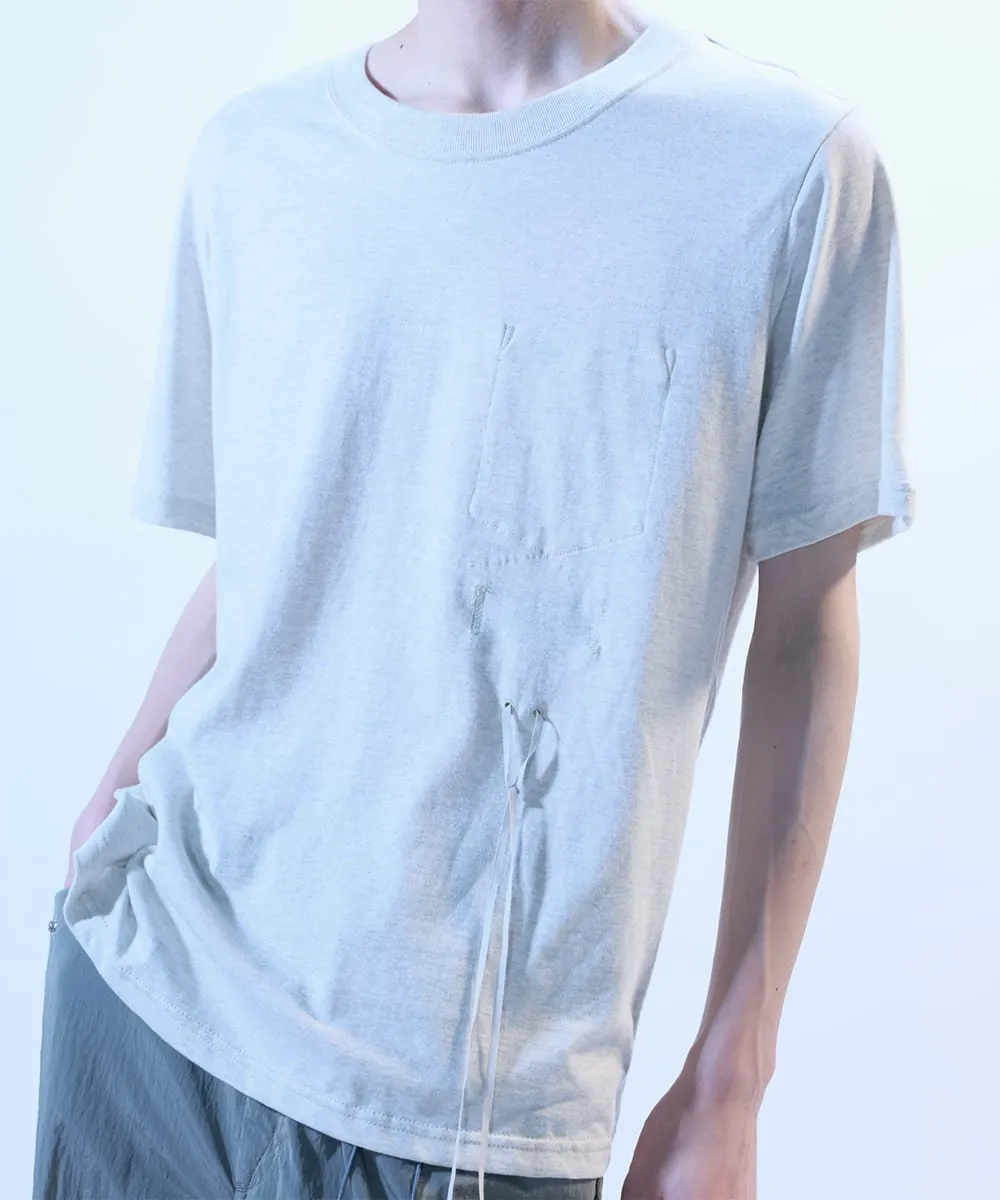 【60%OFF】Layered   short sleeve t-shirts  &  long sleeve t-shirt  &  tank top - OATMEAL HEATHER