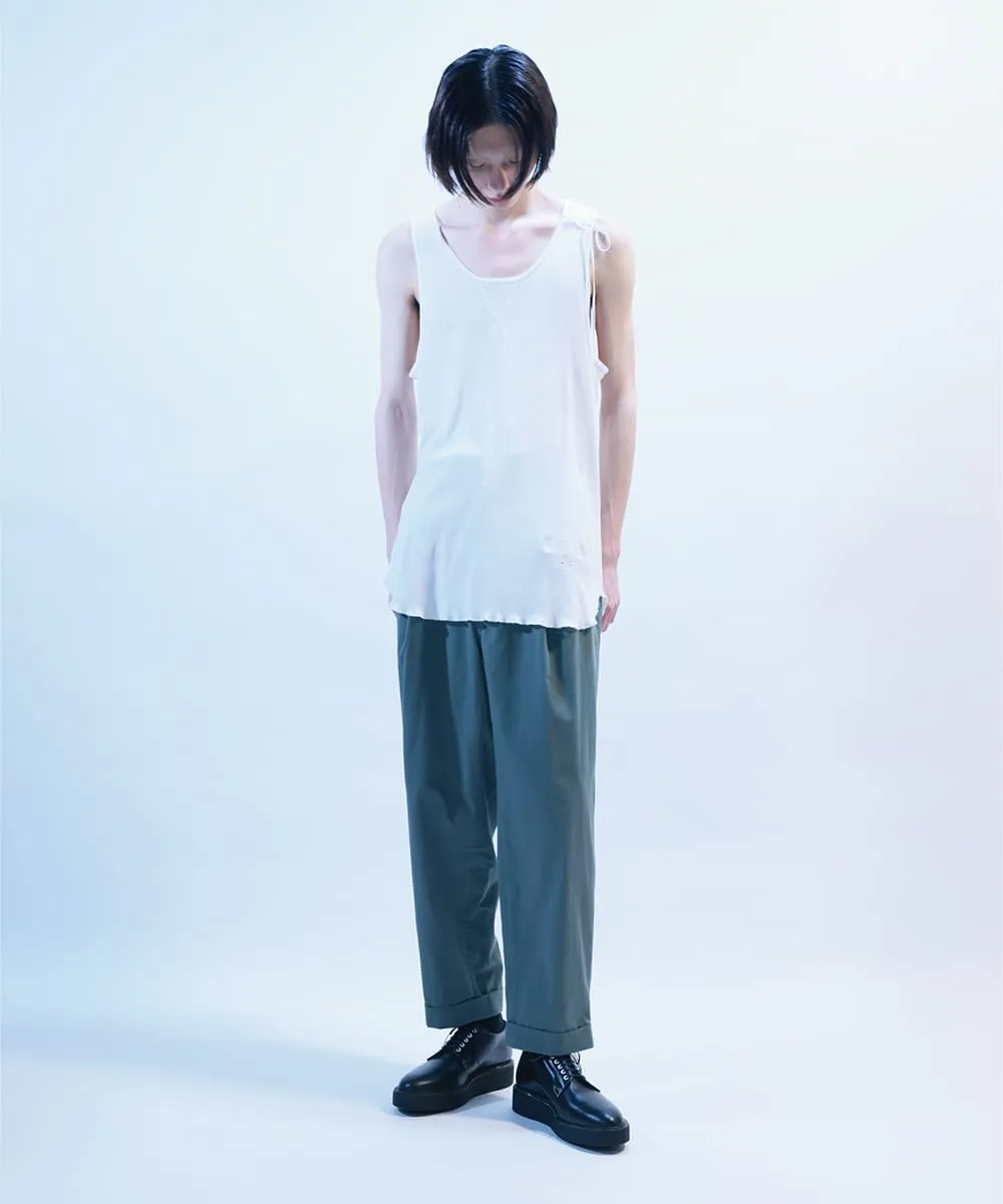 【60%OFF】Layered   short sleeve t-shirts  &  long sleeve t-shirt  &  tank top - OATMEAL HEATHER