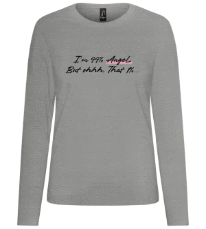 99% Angel Design - Premium Women´s long sleeve t-shirt