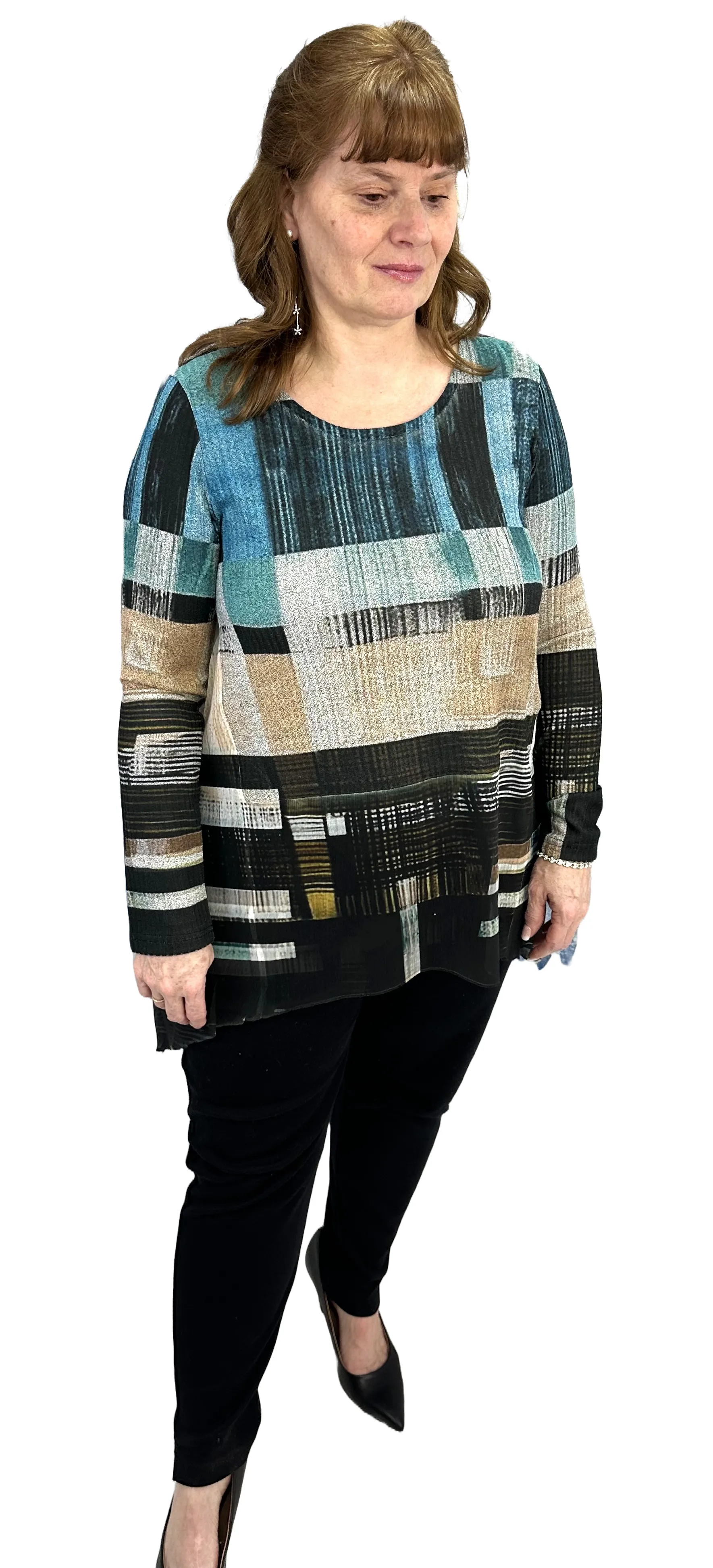 Abstract Printed Tunic