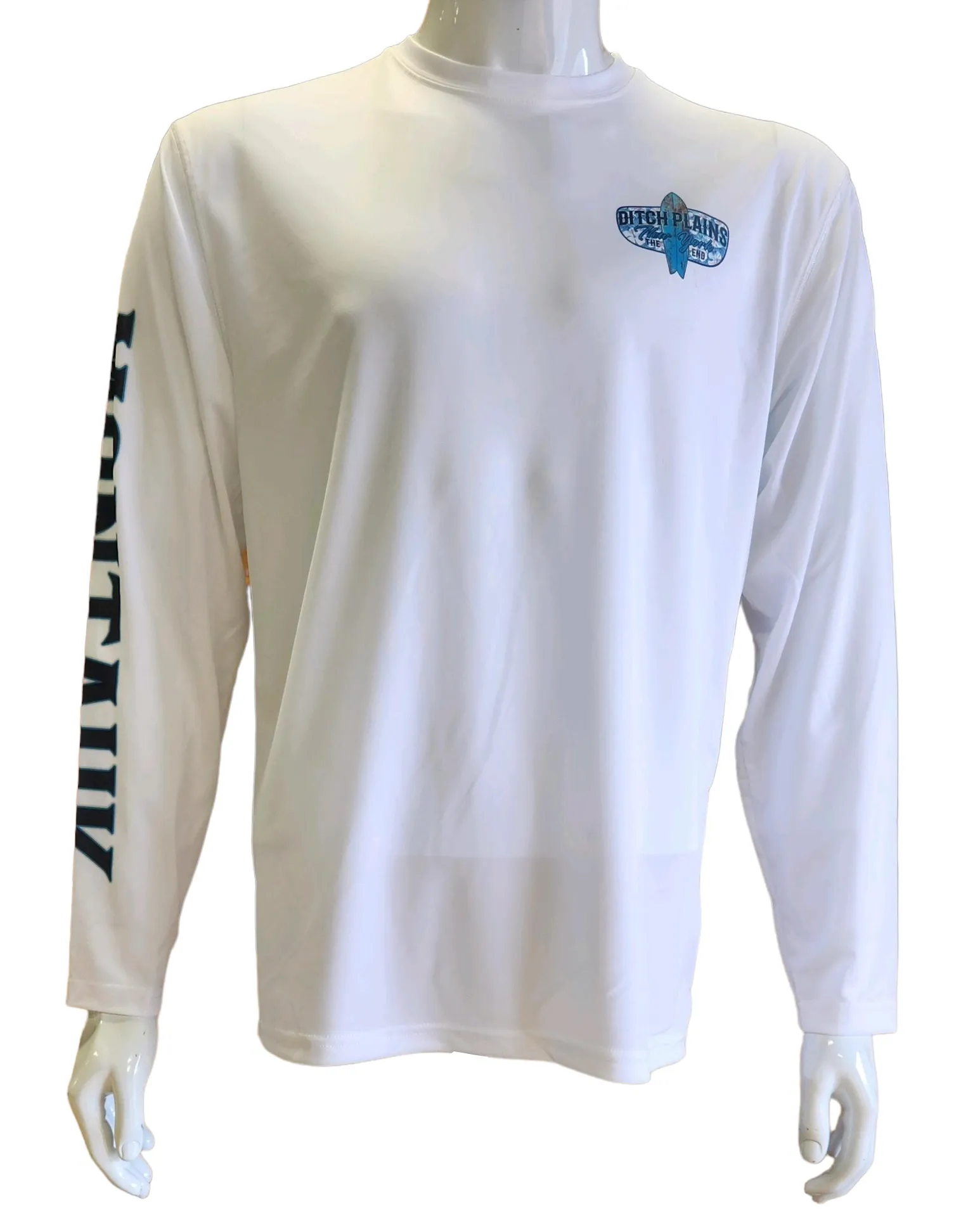 Adult New York The End Ditch Plains DriFit UV50 Long Sleeve Tee