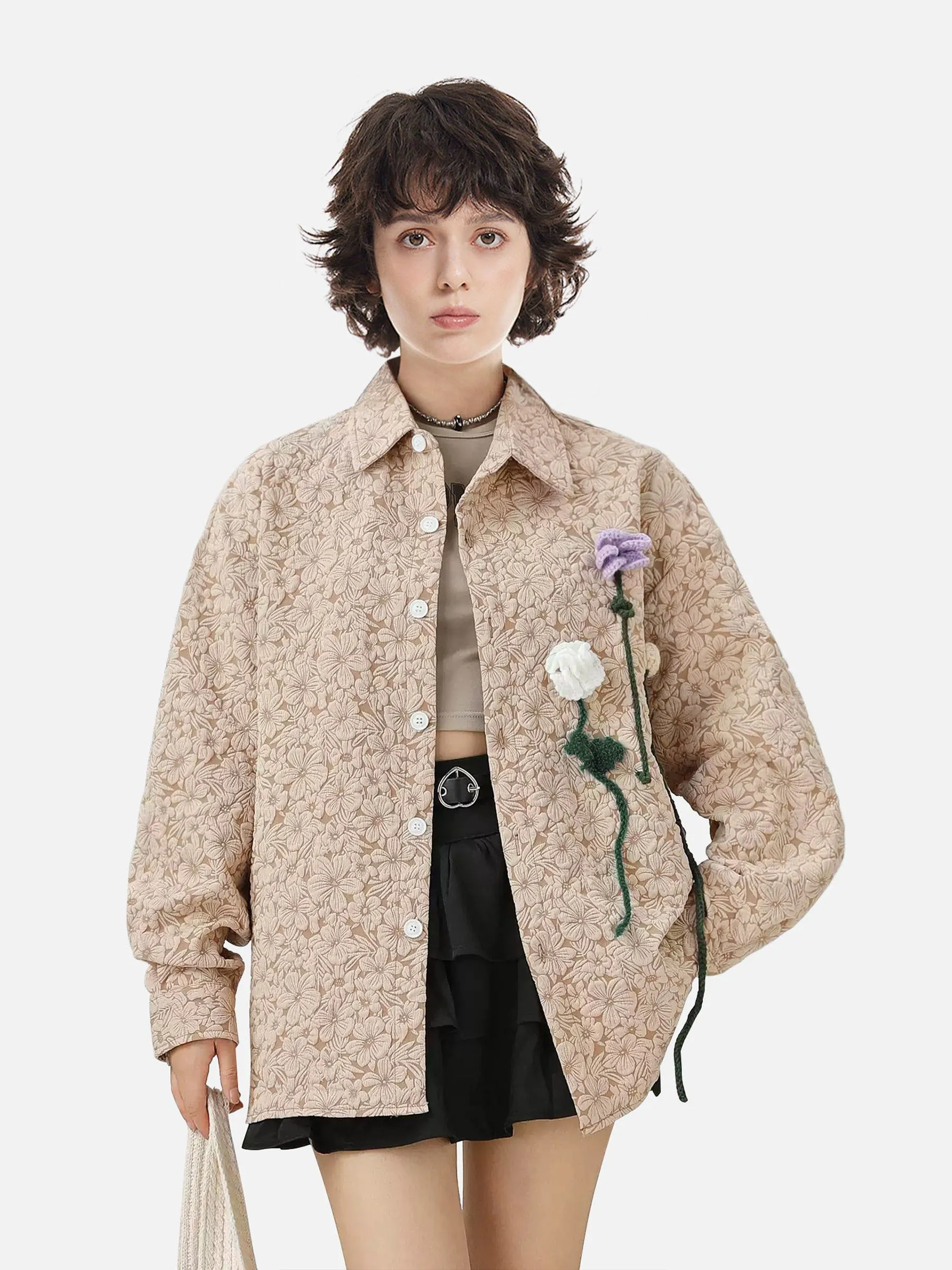 Aelfric Eden Floral Bloom Long Sleeve Shirt