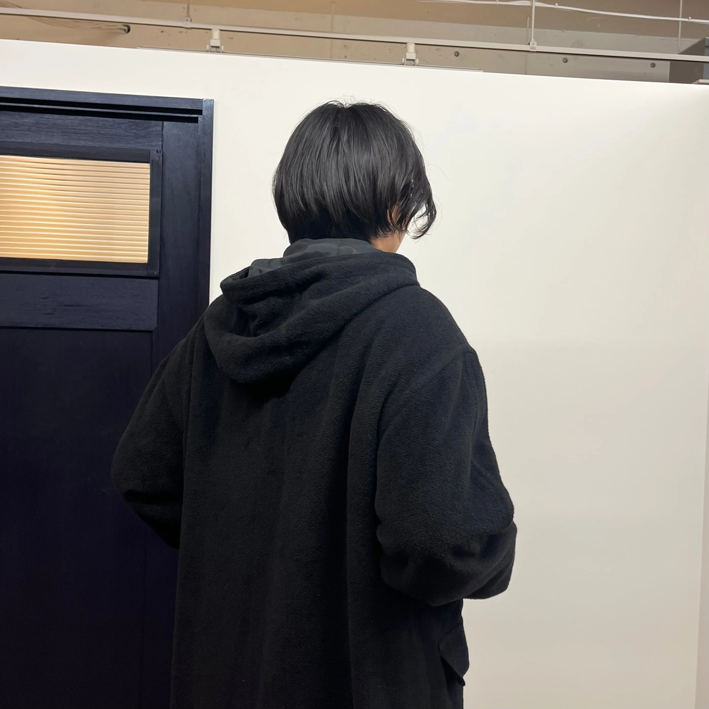 allegri / Hooded Wool Coat