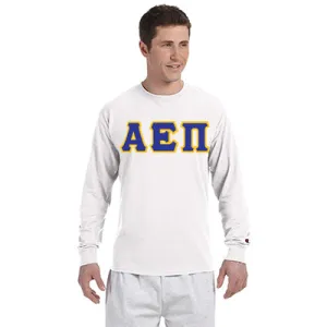 Alpha Epsilon Pi Greek Champion Long-Sleeve Tee - Champion CC8C - TWILL