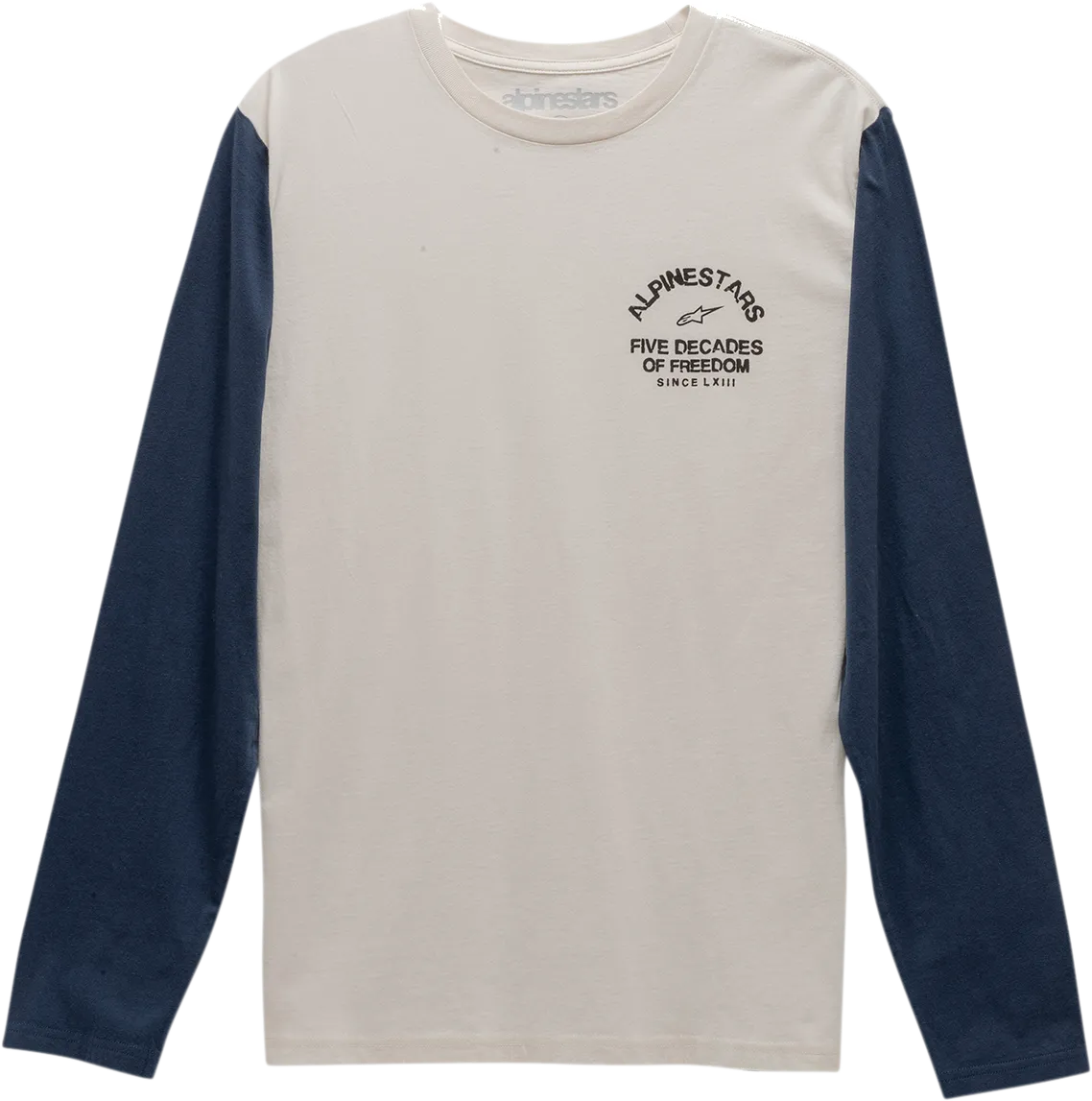ALPINESTARS Decades Long-Sleeve T-Shirt - Natural - 2XL 121174009912X