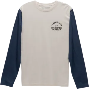 ALPINESTARS Decades Long-Sleeve T-Shirt - Natural - 2XL 121174009912X