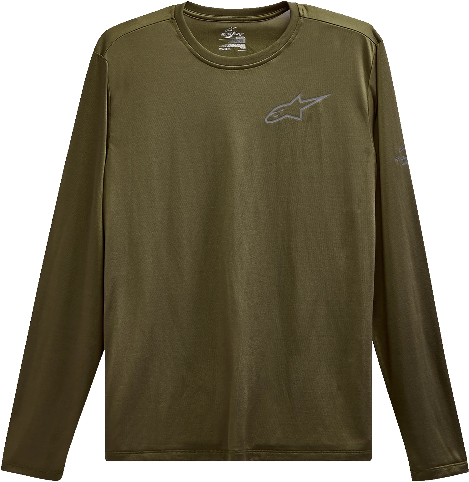 ALPINESTARS Pursue Performance Long-Sleeve T-Shirt - Military Green - Large 123271000690L