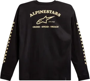 ALPINESTARS Sunday Long-Sleeve T-Shirt - Black - 2XL 12137184010XXL