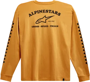 ALPINESTARS Sunday Long-Sleeve T-Shirt - Gold - Large 12137184059L