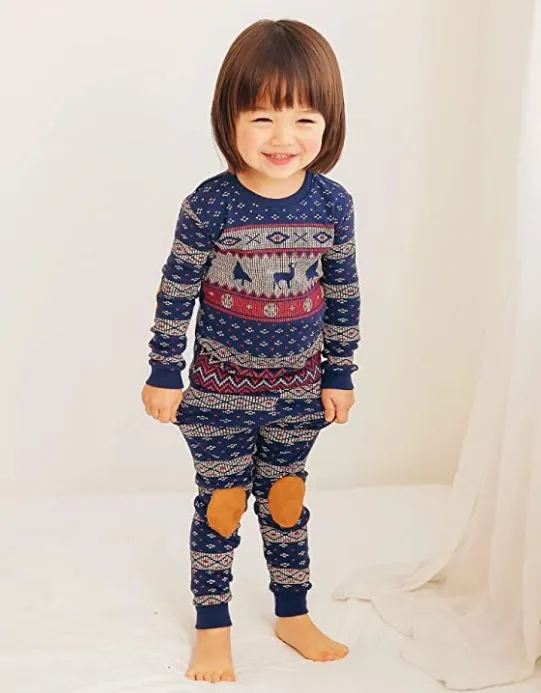 Alps Navy Long Sleeve Pajama