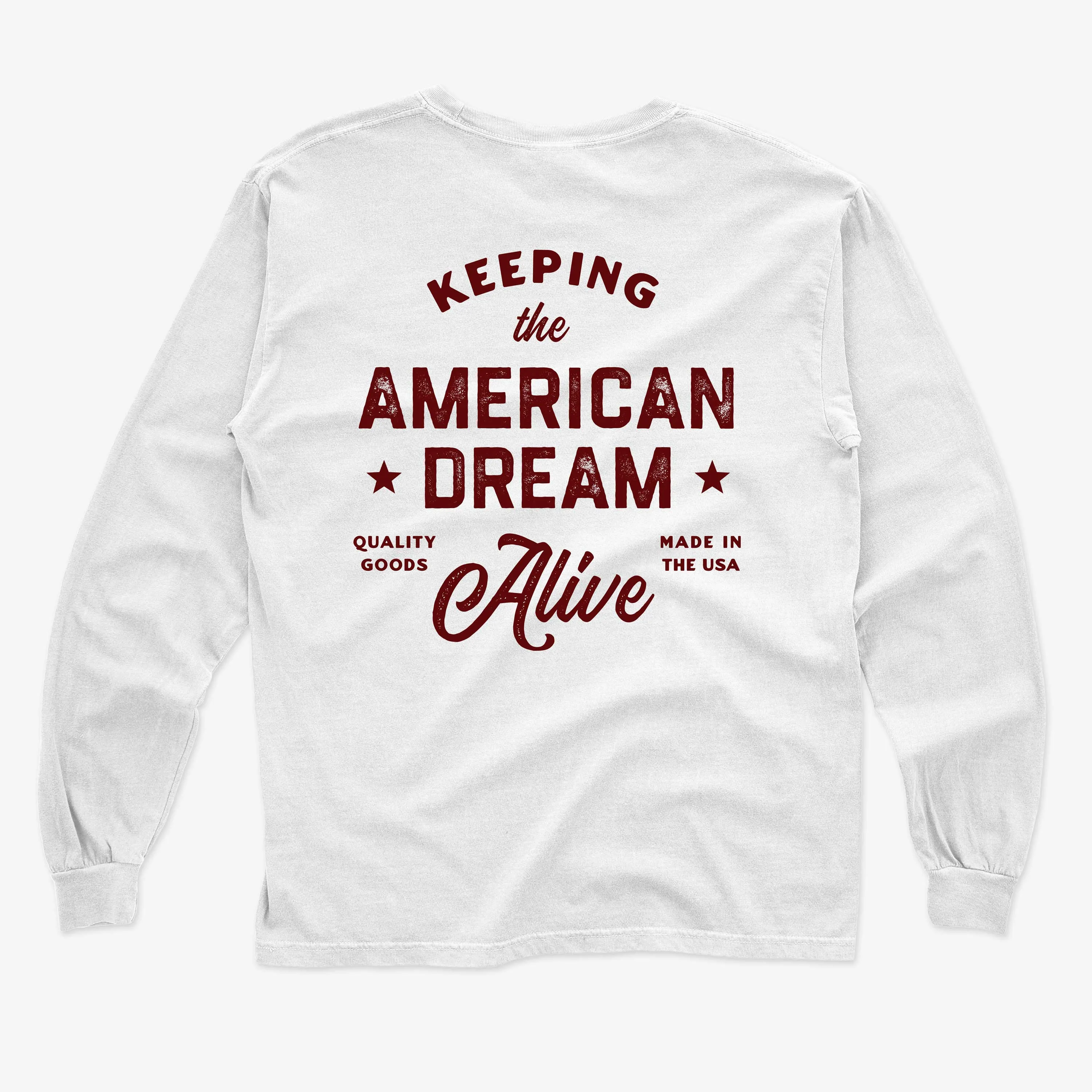 American Dream Tee  — Long Sleeve