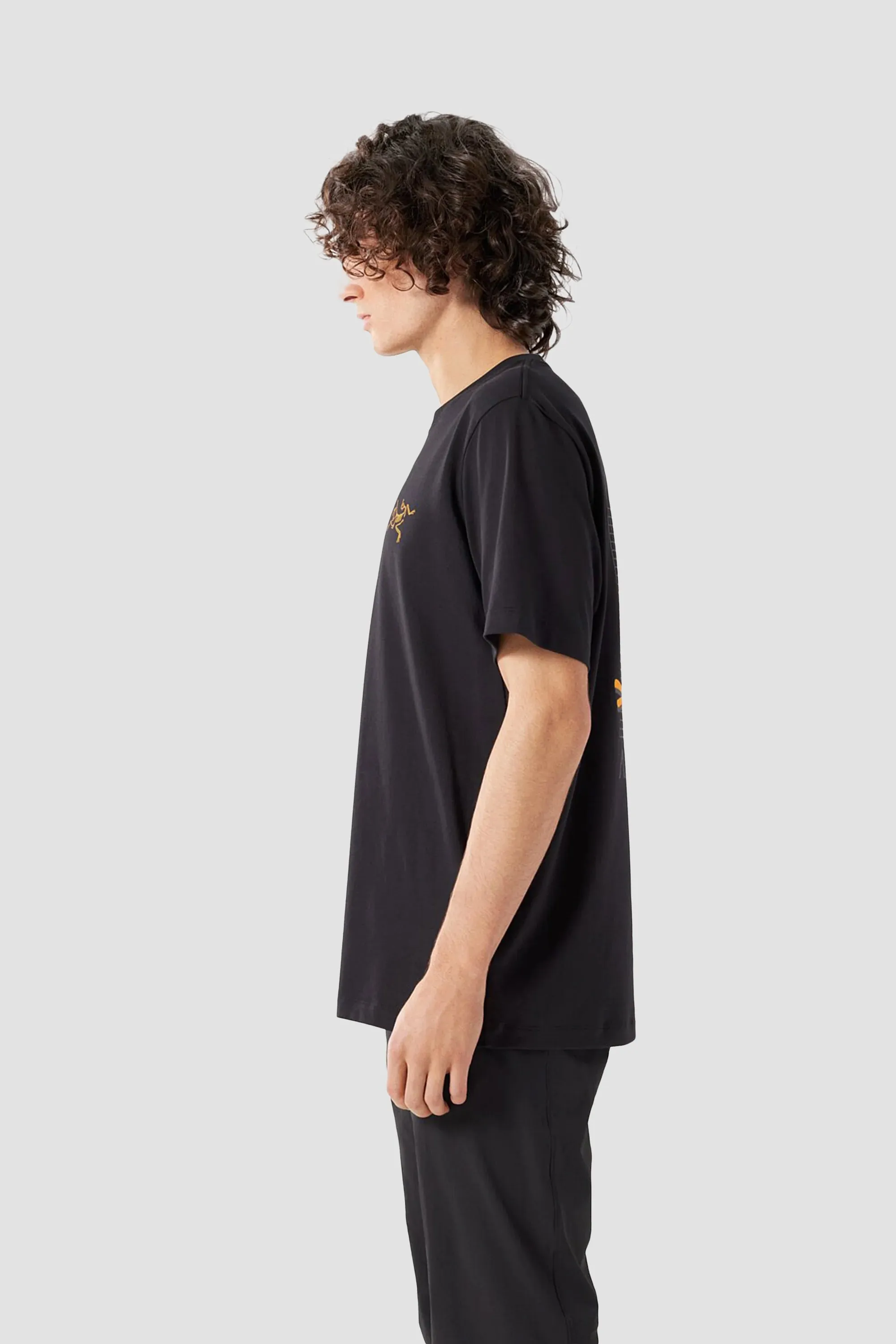 Arc'teryx Men's Arc'Multi Bird Logo SS in Black