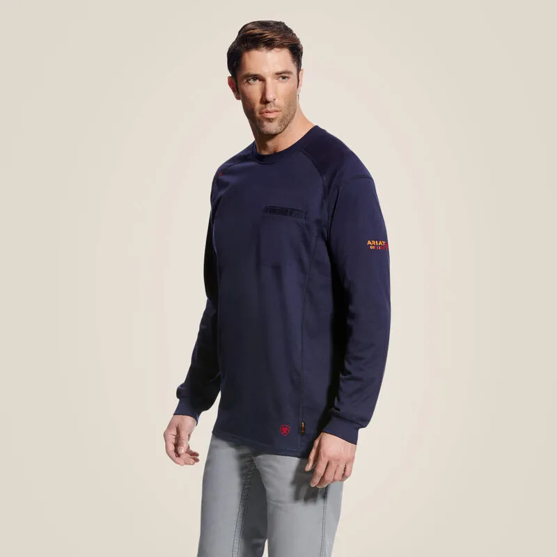 Ariat - FR Air Crew Long Sleeve T-Shirt - Light Weight