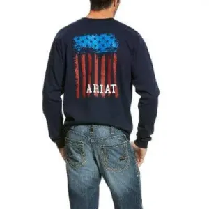 ARIAT - FR Americana Graphic T-Shirt, Navy