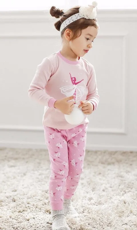 Ballerina Pink Long Sleeve Pajama