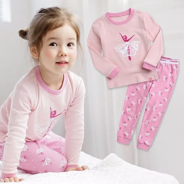 Ballerina Pink Long Sleeve Pajama