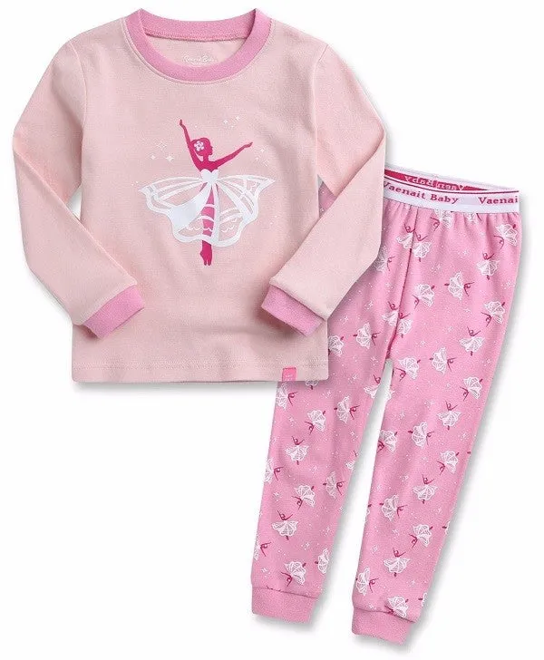 Ballerina Pink Long Sleeve Pajama