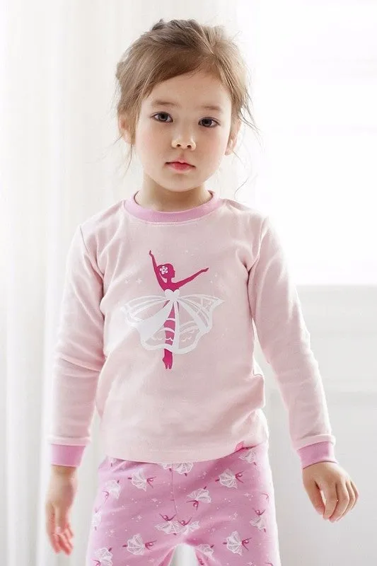 Ballerina Pink Long Sleeve Pajama