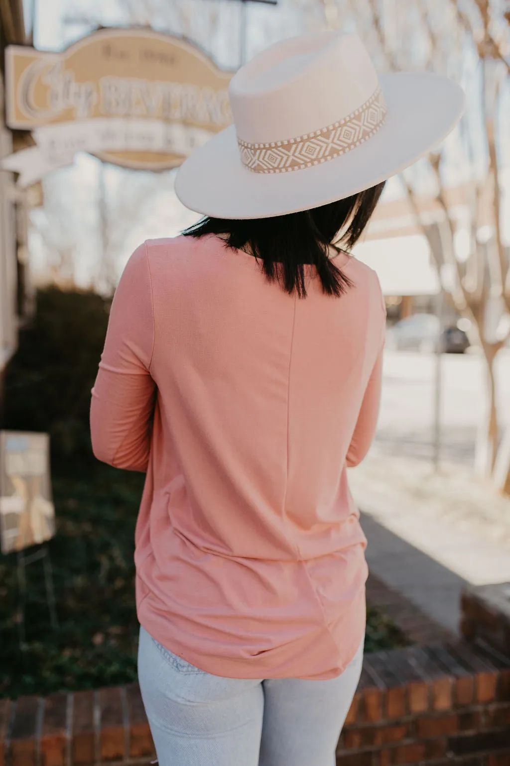 Basic Instinct Top- Rose