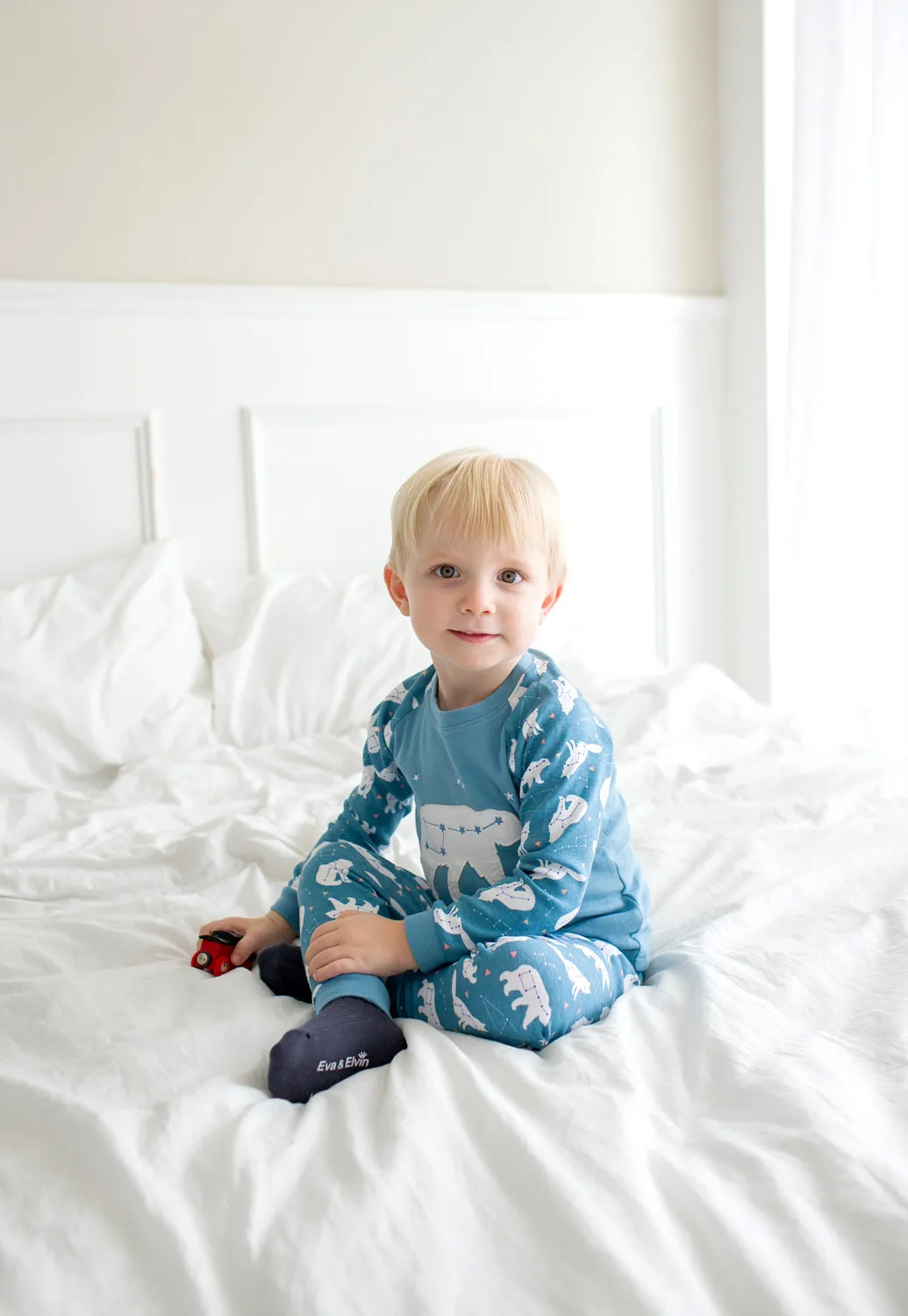 Bear Milky Blue Pajama