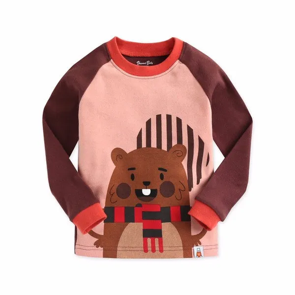 Beaver Tori Long Sleeve Pajama