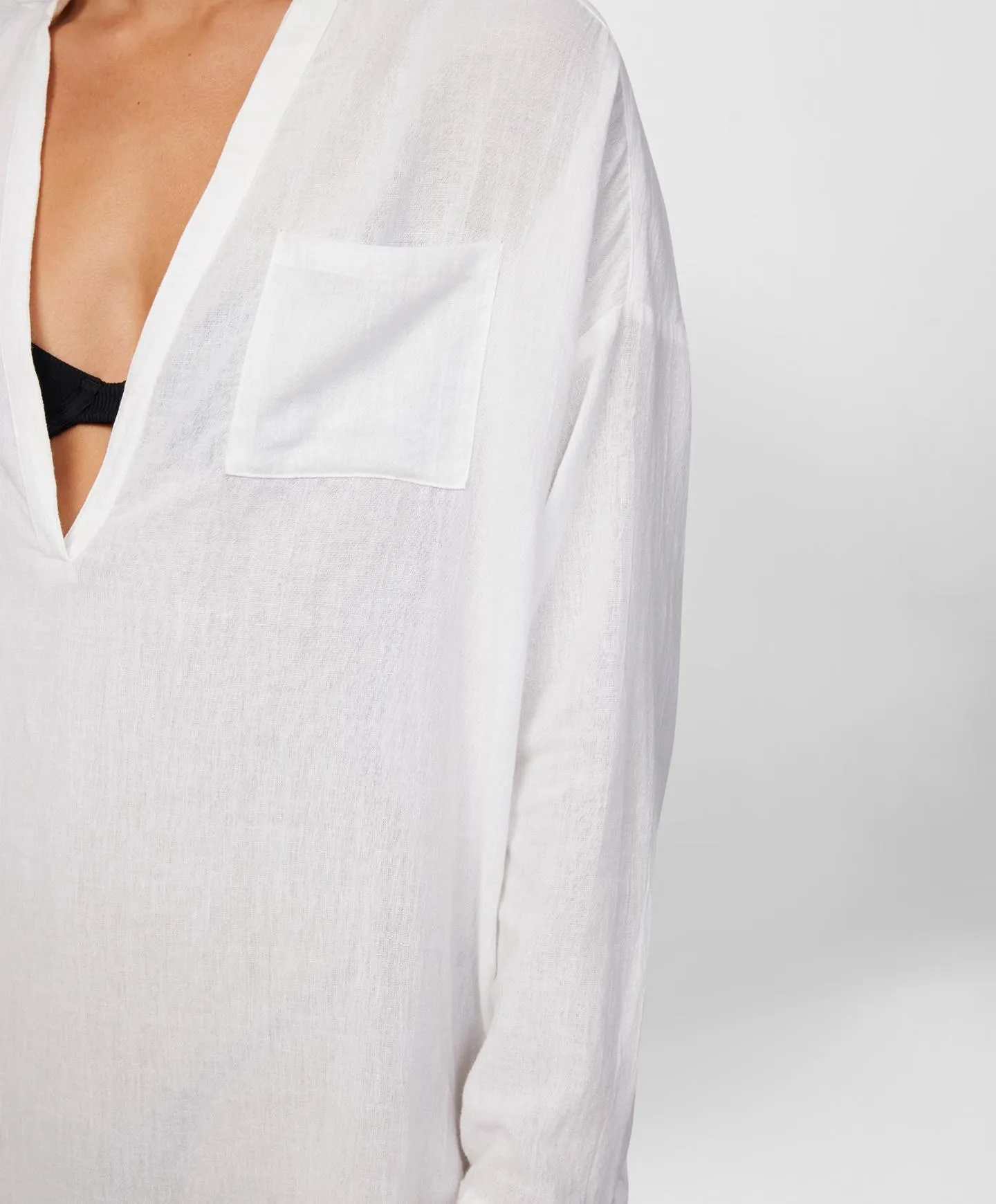 Belizin Coverup Dress - White