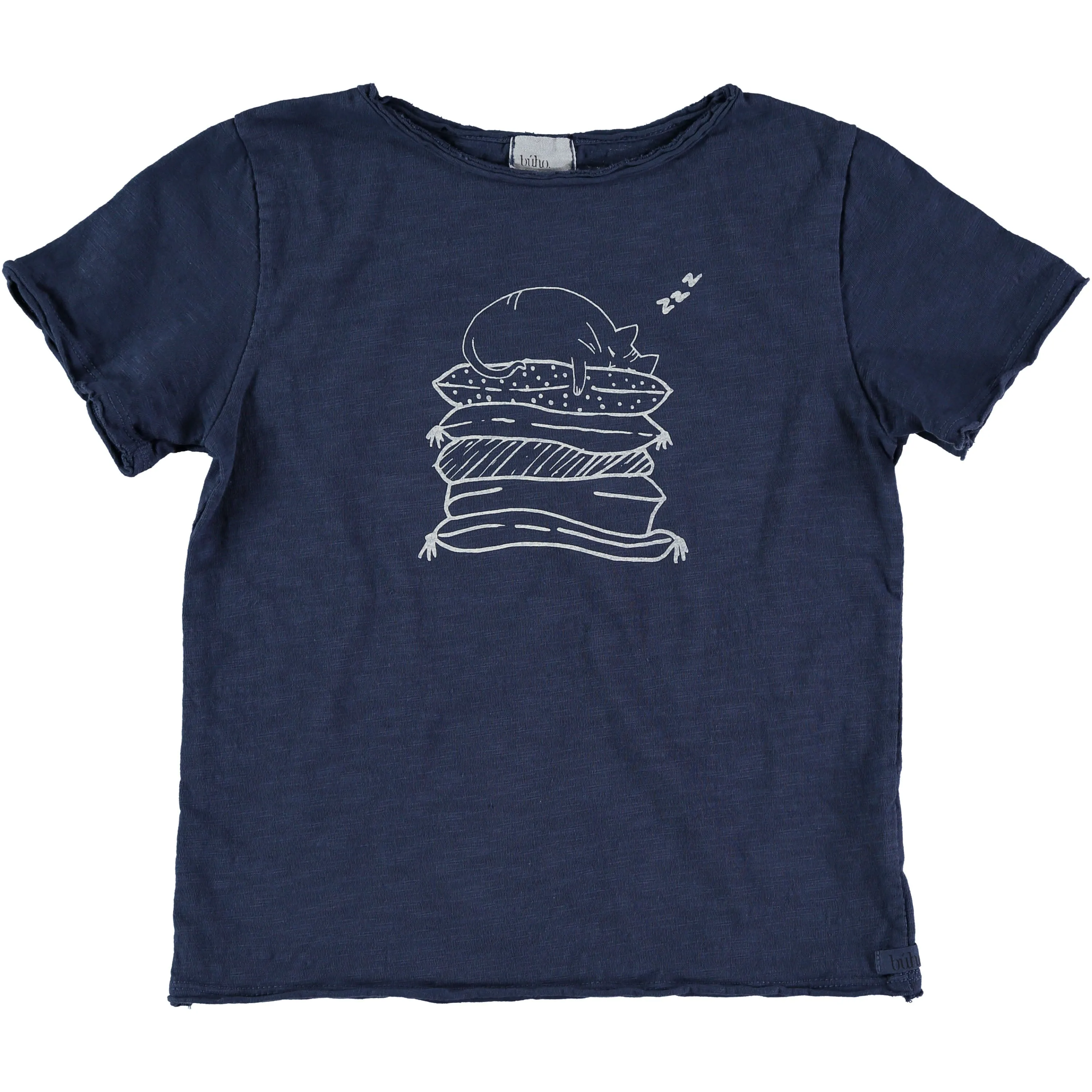 Búho Cesar Cat T-Shirt Indigo