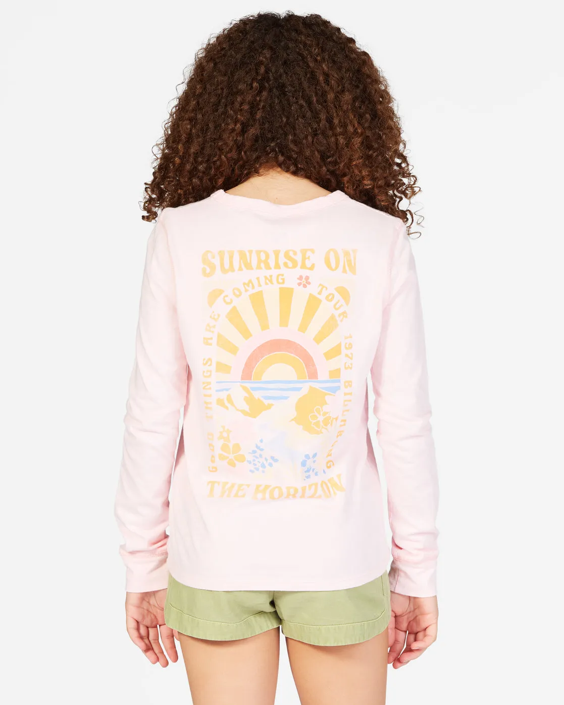 Billabong Good Things Are Coming L/S Tee-Pretty In Pink