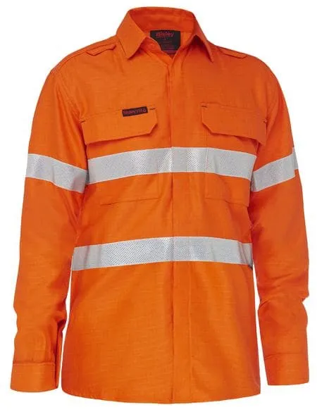 Bisley Workwear Apex 160 Taped FR Ripstop Vented Shirt BS8339T