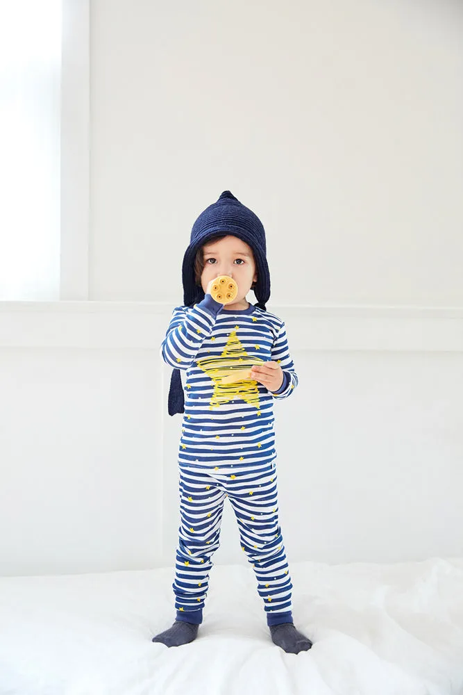 Bling Blue Long Sleeve Pajama
