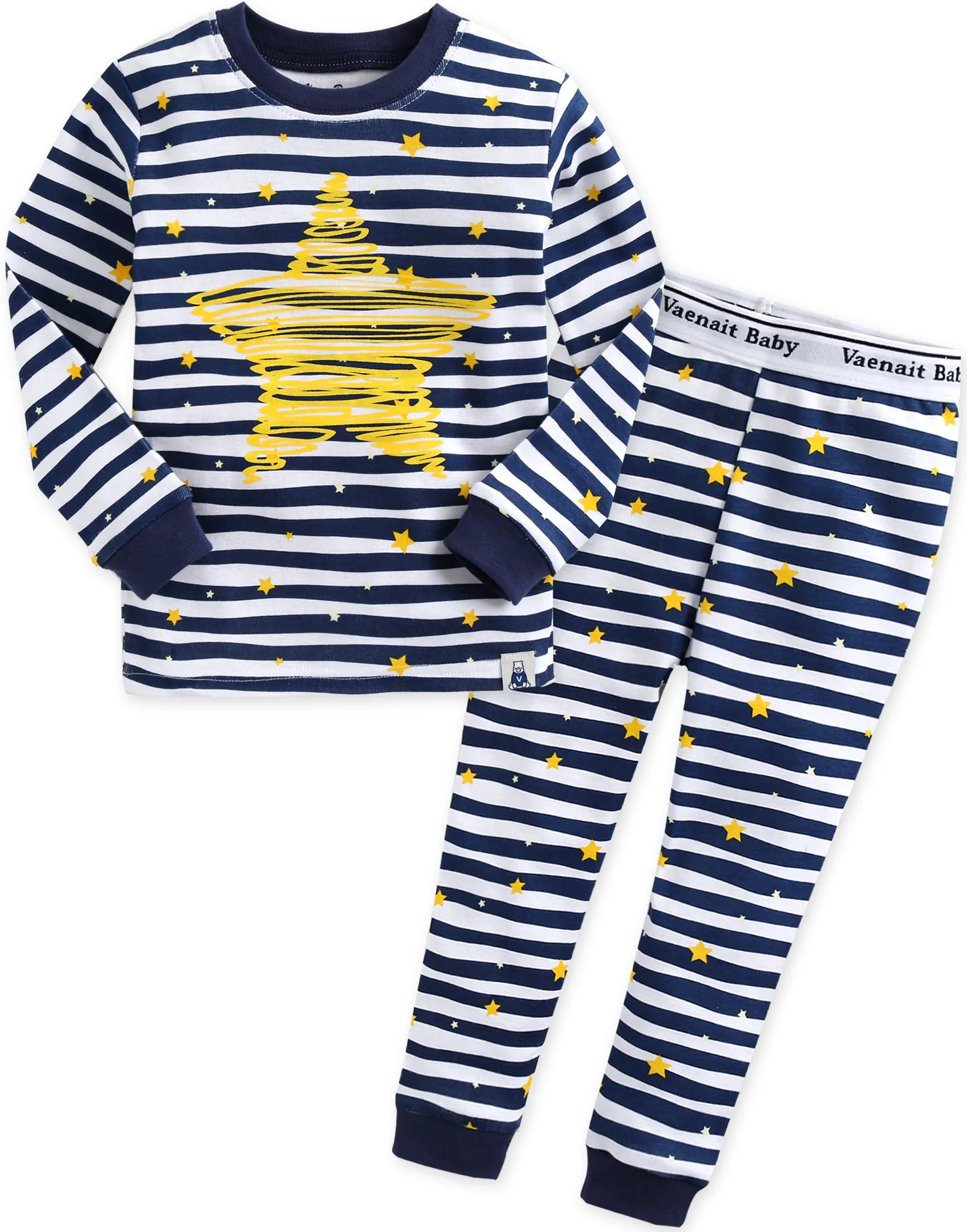 Bling Blue Long Sleeve Pajama