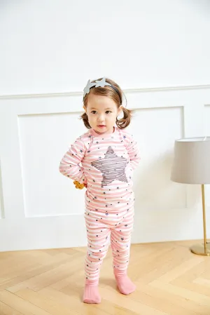 Bling Pink Long Sleeve Pajama