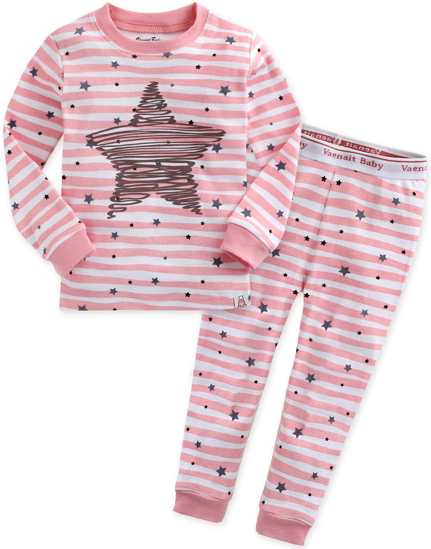 Bling Pink Long Sleeve Pajama