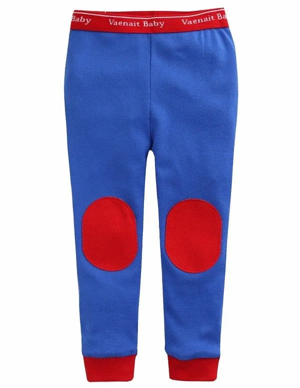 Blue Robot Long Sleeve Pajama