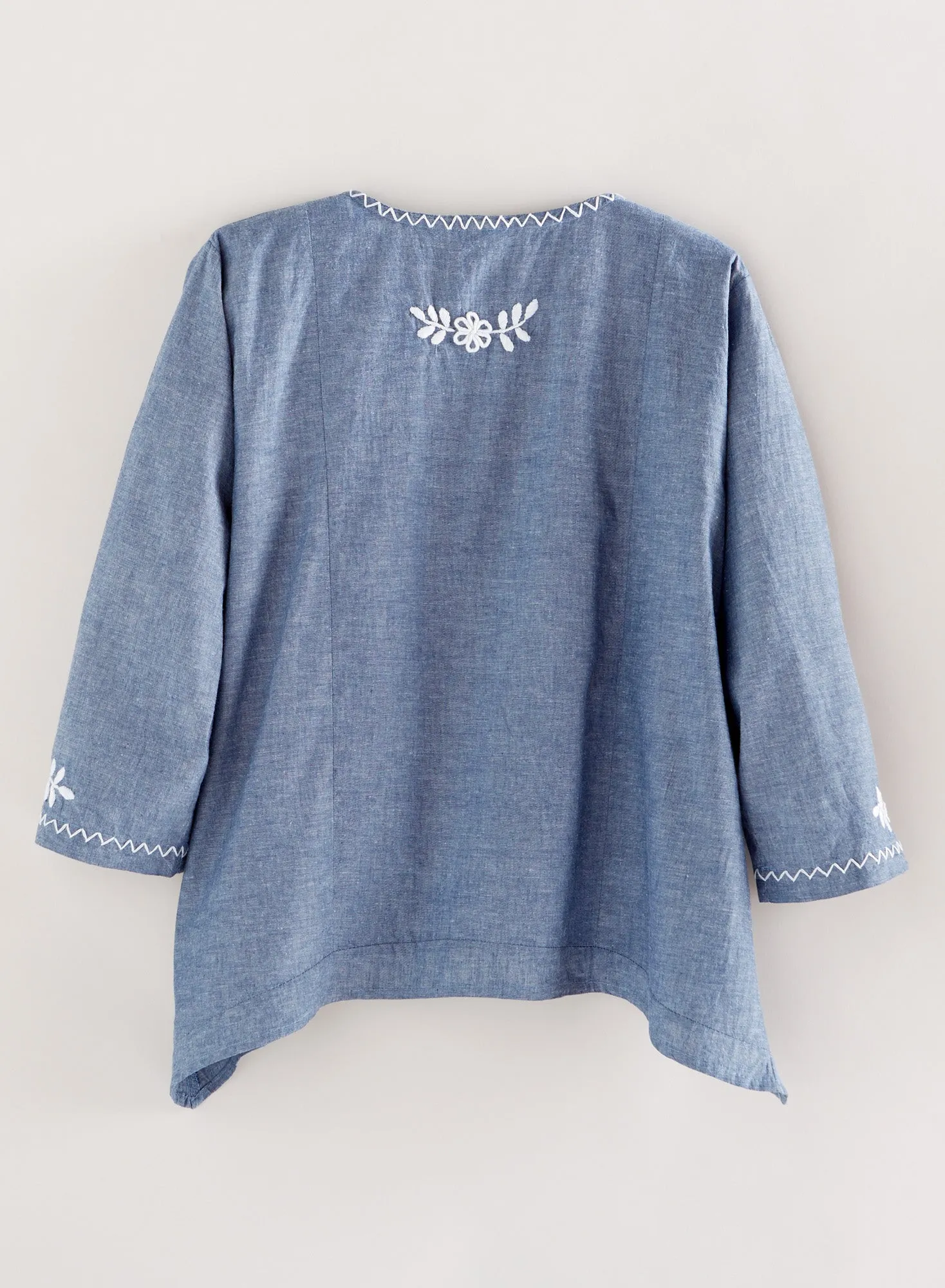 Blue Skies Chambray Tunic FINAL SALE (No Returns)