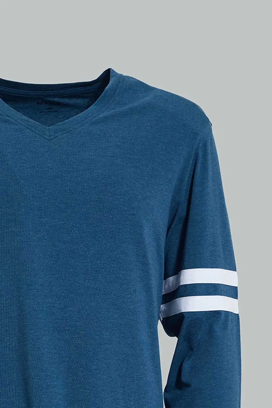 Blue V-Neck T-Shirt