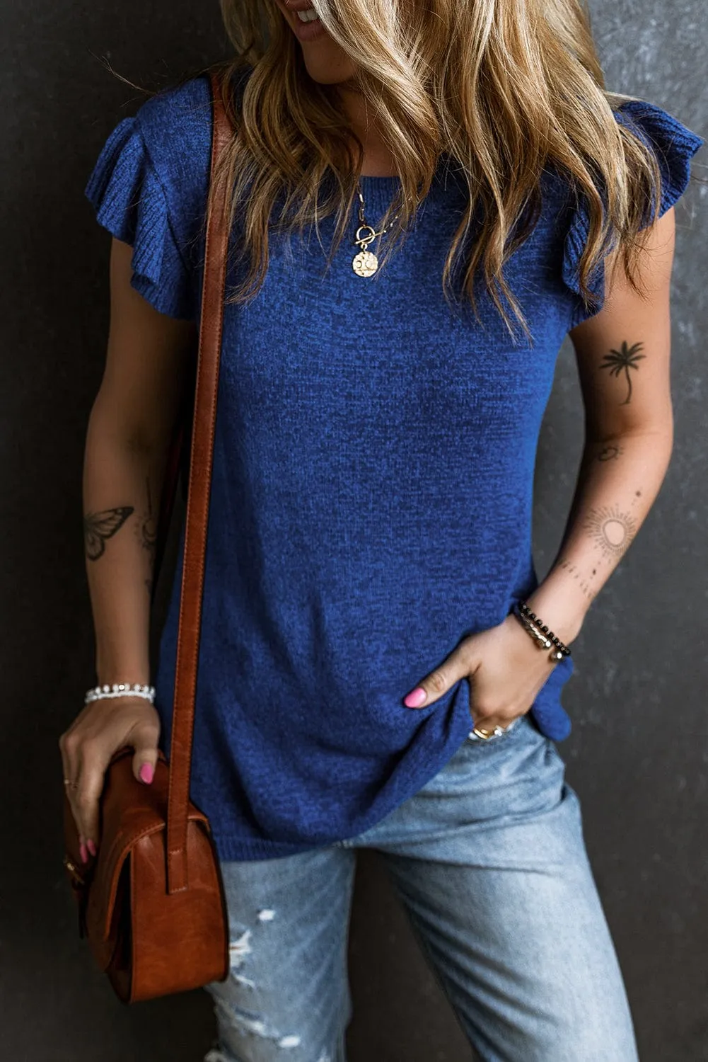 Boho-Chic Off-Shoulder Top
