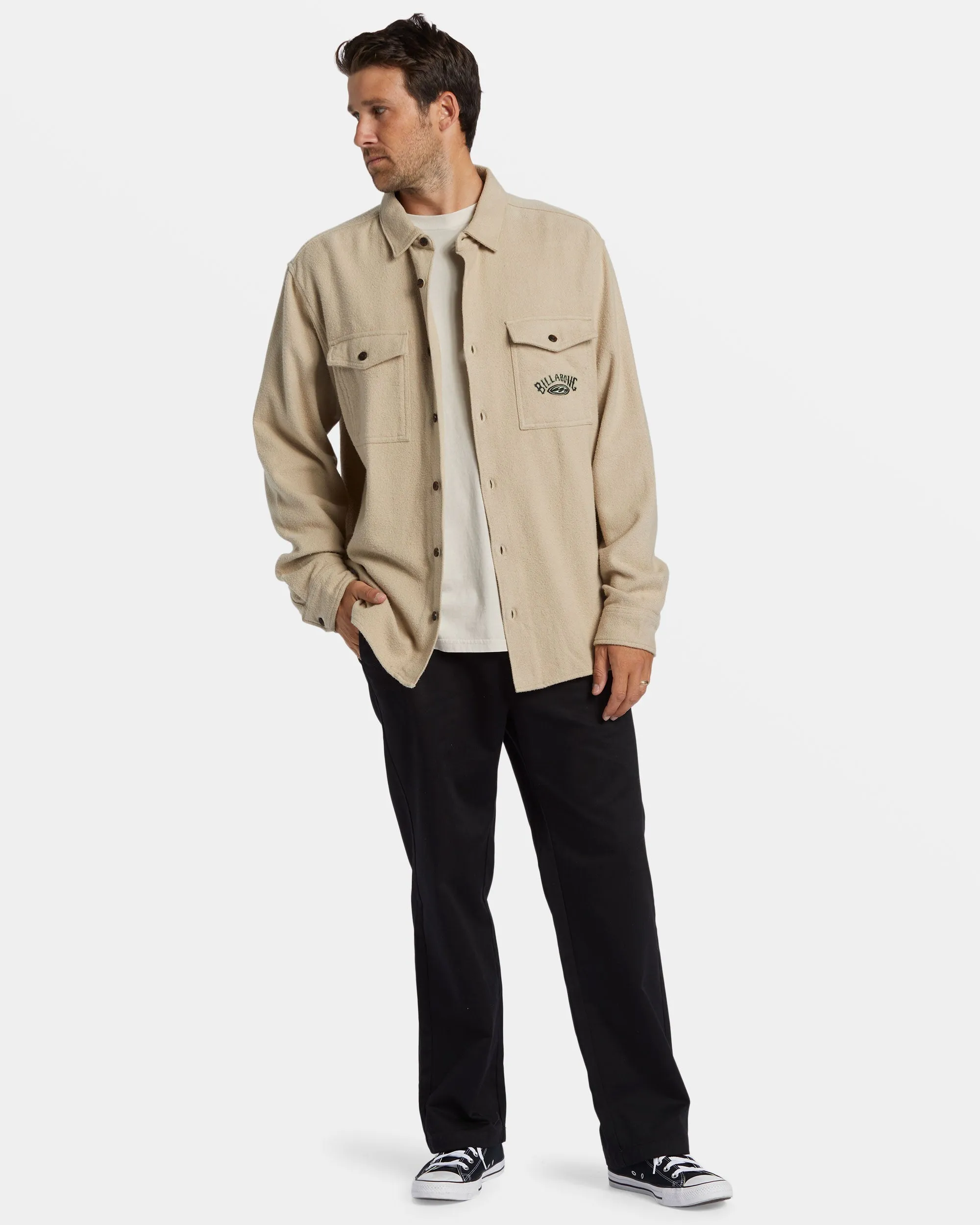 Bong Days Long Sleeve Shirt - Sand