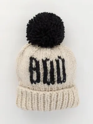 BOO Knit Beanie Hat