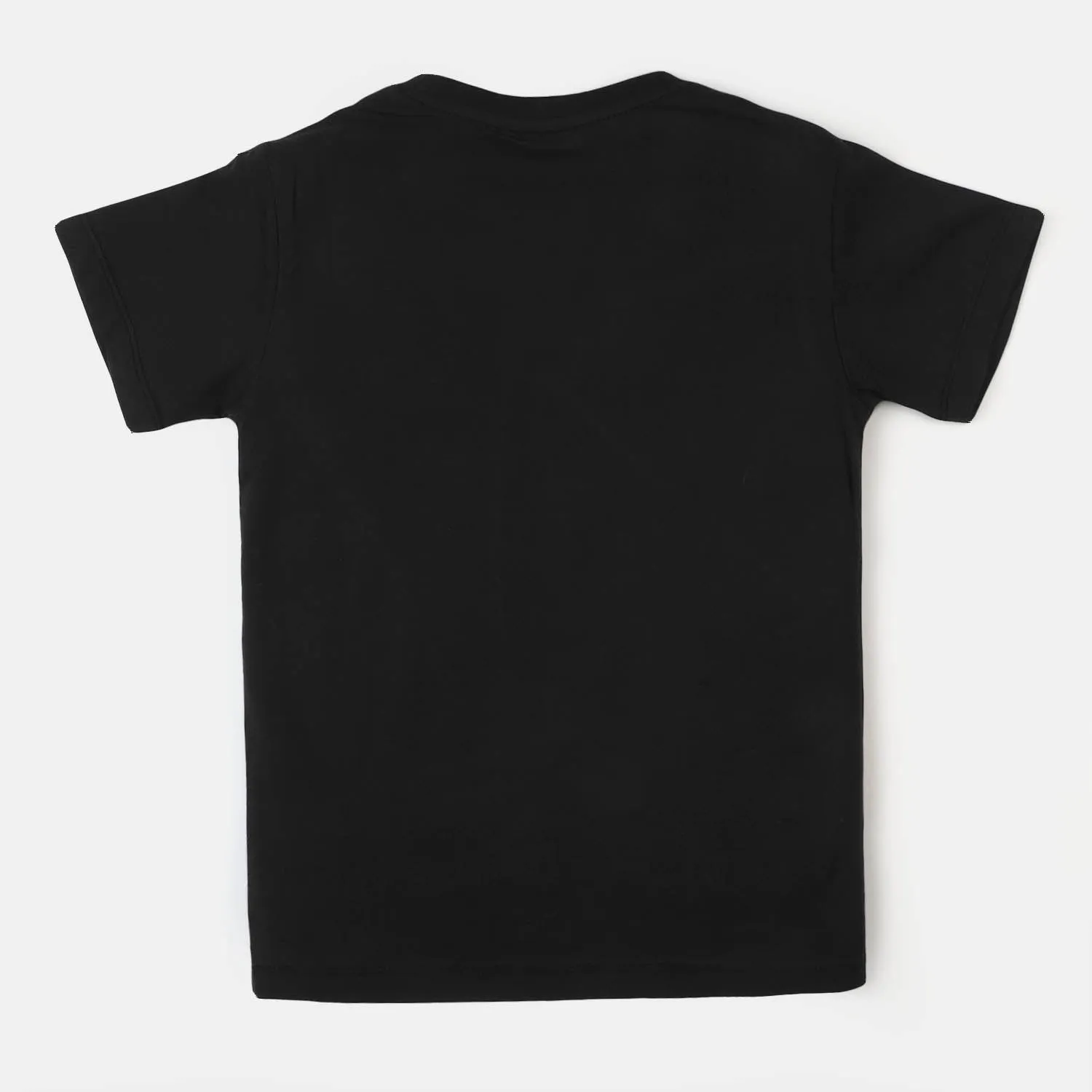 Boys Premium Lycra Jersey T-Shirt | BLACK