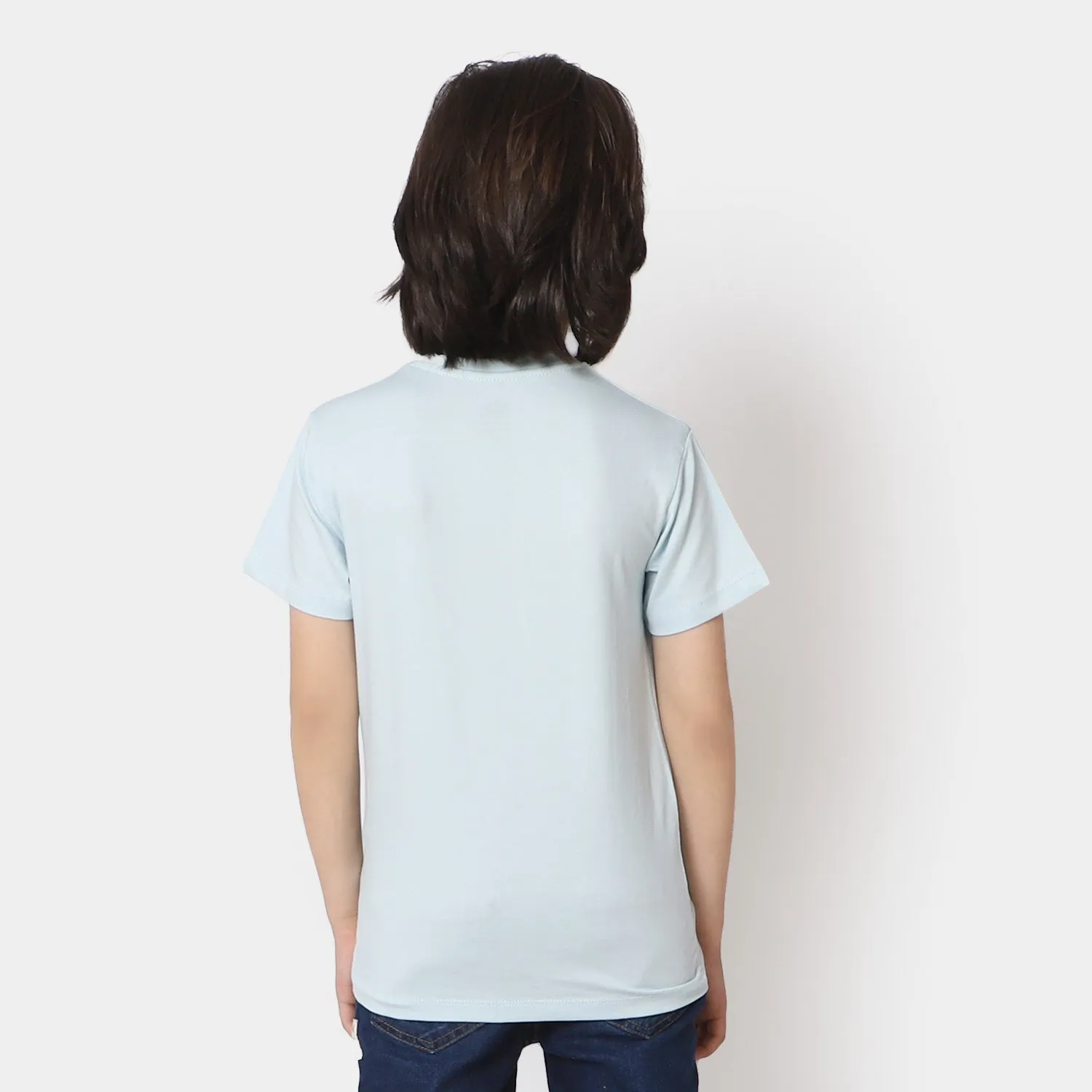 Boys Premium Lycra Jersey T-Shirt - Salt White