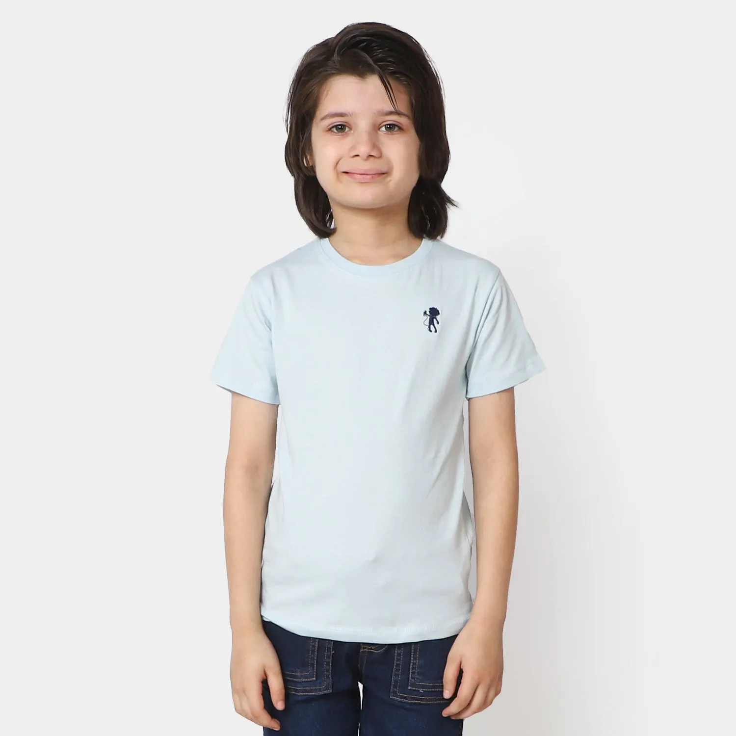 Boys Premium Lycra Jersey T-Shirt - Salt White