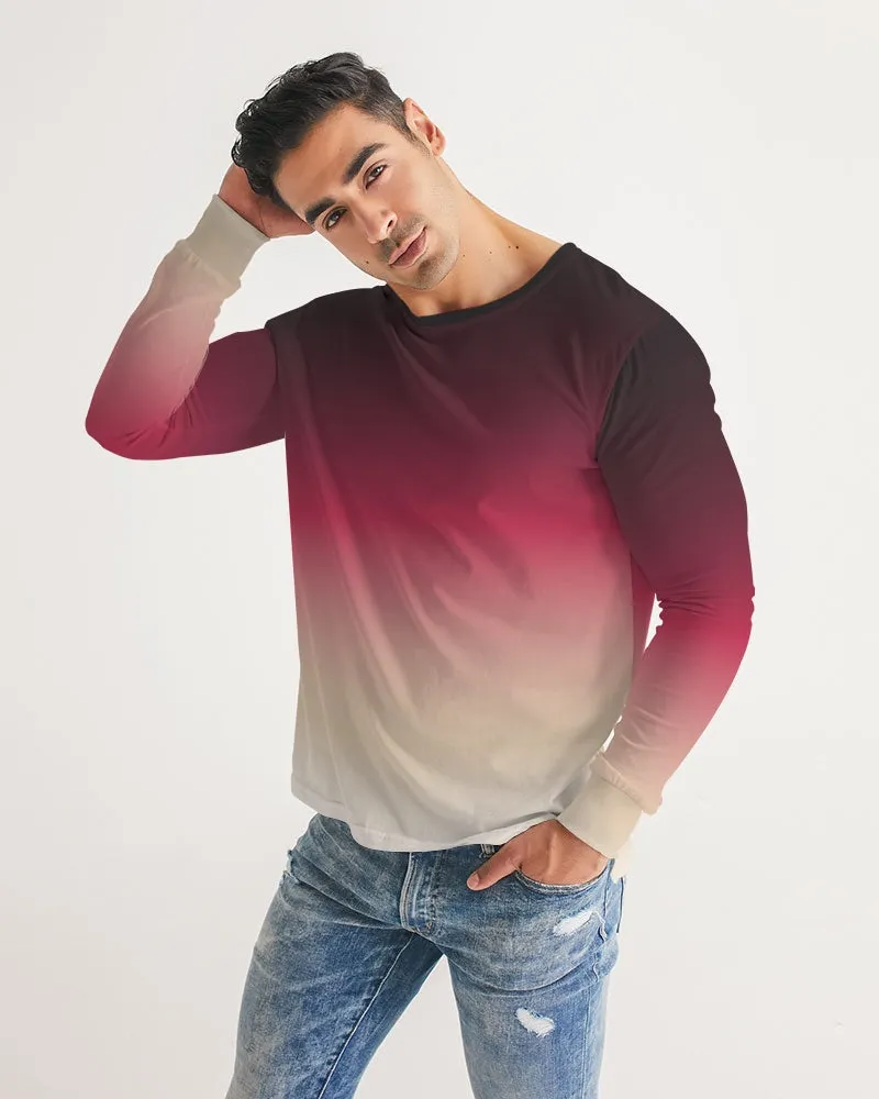Boysenberry Fade Long Sleeve T Shirt