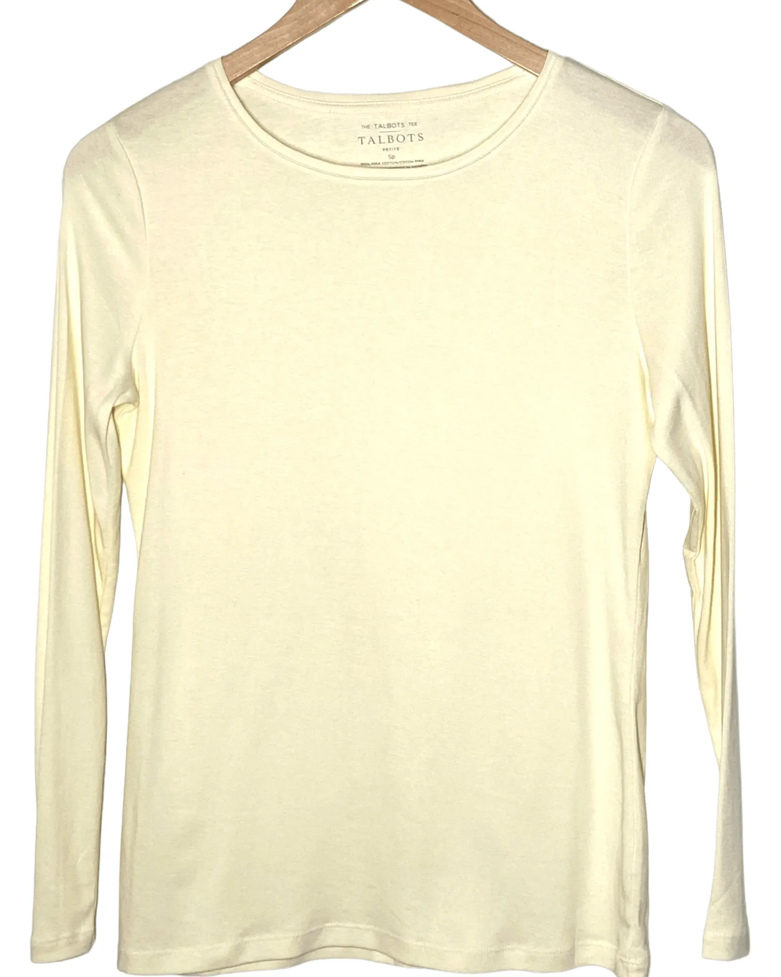 Bright Spring Ivory Long Sleeve Tee