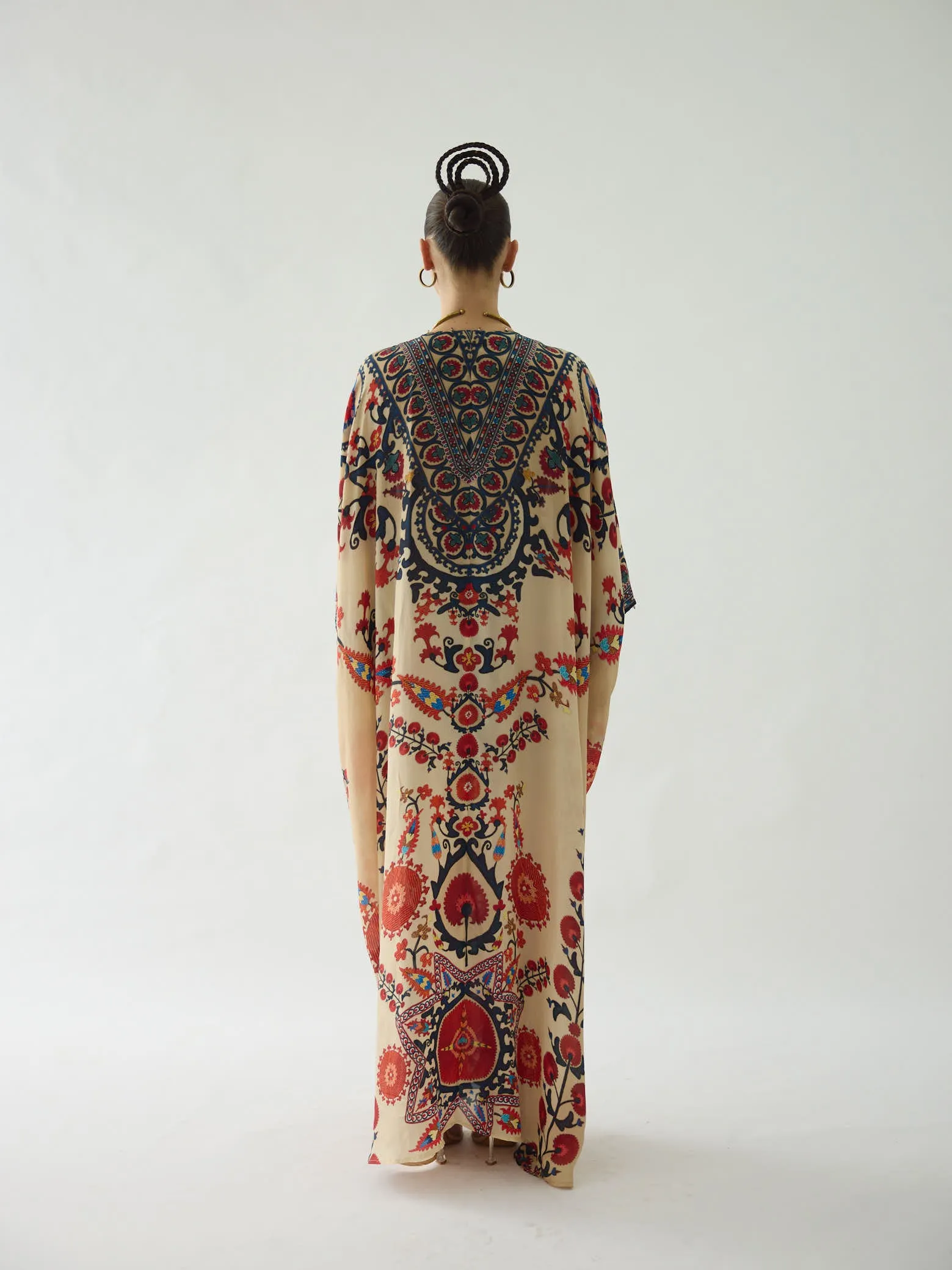 Bukhara Rust Farah Tunic Set