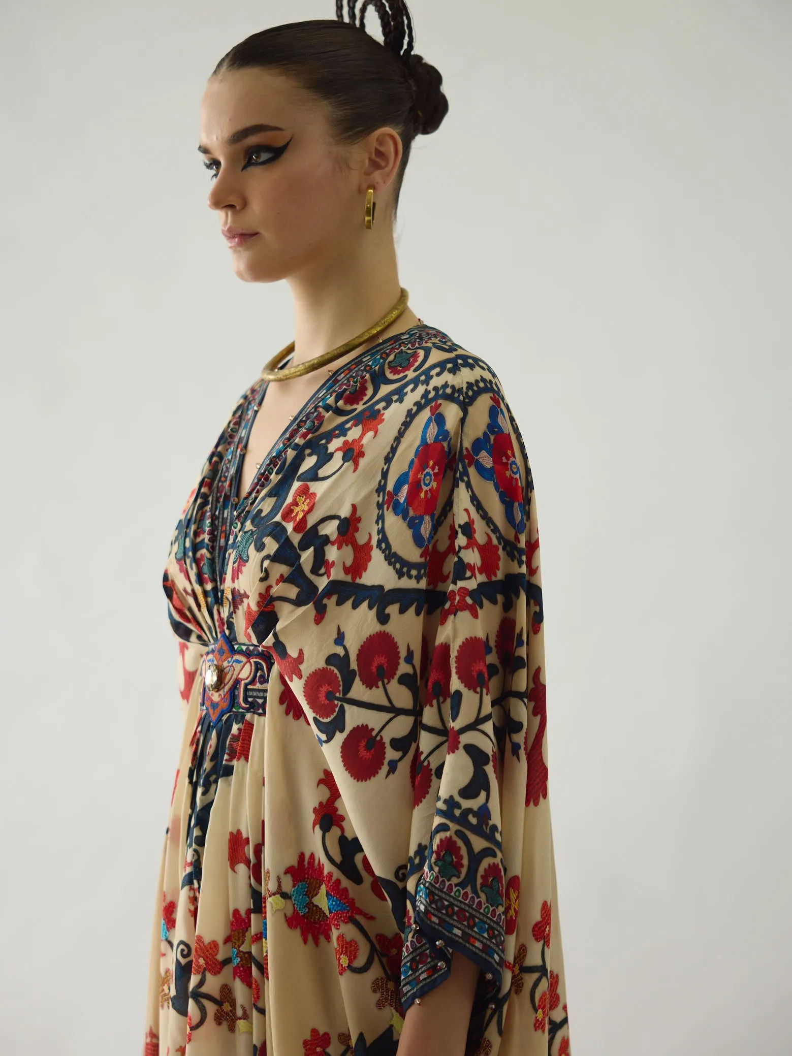 Bukhara Rust Farah Tunic Set